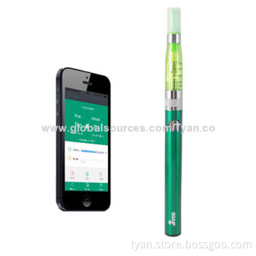 2014 Hot Selling iVod Bluetooth E cig with Android and Apple App Controlled Function